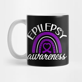 Epilepsy Awareness Epilepsy Awareness Rainbow Mug